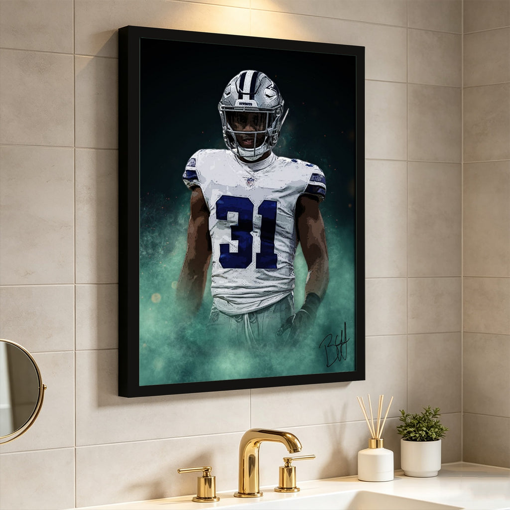 Byron Jones Celebrity Sports Art Poster School Dining Room Decoration 1 Canvas Wall Art Poster Decor Gift
