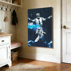 Cam Newton Sports Celebrity Art Deco Poster 5 Canvas Wall Art Poster Decor Gift