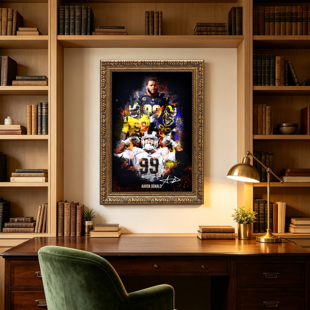 Bobby Wagner Celebrity Sports Art Poster School Dining Room Decoration 2 Canvas Wall Art Poster Decor Gift