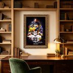 Bobby Wagner Celebrity Sports Art Poster School Dining Room Decoration 2 Canvas Wall Art Poster Decor Gift