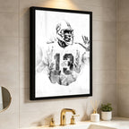 Dan Marino Art Sports Decorative Poster School Dormitory 2 Canvas Wall Art Poster Decor Gift