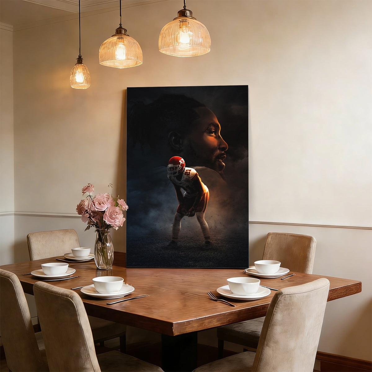 Bashaud Breeland Art Sports Decorative Poster School Dormitory 2 Canvas Wall Art Poster Decor Gift
