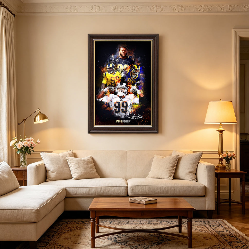 Bobby Wagner Celebrity Sports Art Poster School Dining Room Decoration 2 Canvas Wall Art Poster Decor Gift