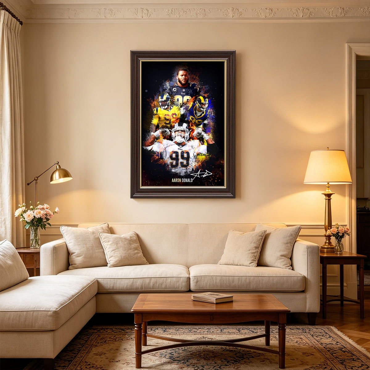 Bobby Wagner Celebrity Sports Art Poster School Dining Room Decoration 2 Canvas Wall Art Poster Decor Gift
