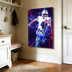 Dak Prescott Sports Celebrity Art Deco Poster 1 Canvas Wall Art Poster Decor Gift