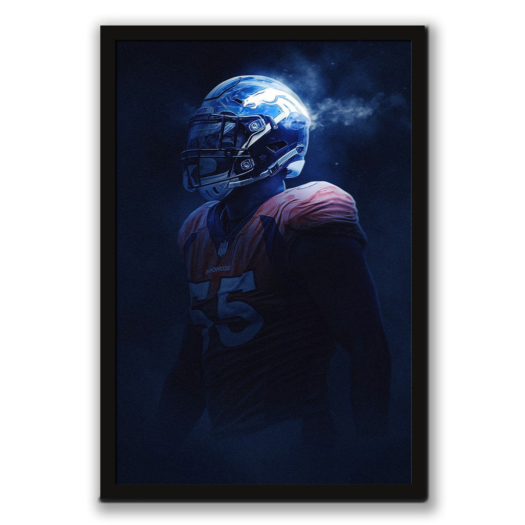 Bradley Chubb Art Sports Decorative Poster School Dormitory 8 Canvas Wall Art Poster Decor Gift
