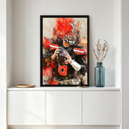 Baker Mayfield Celebrity Sports Art Poster School Dining Room Decoration 10 Canvas Wall Art Poster Decor Gift