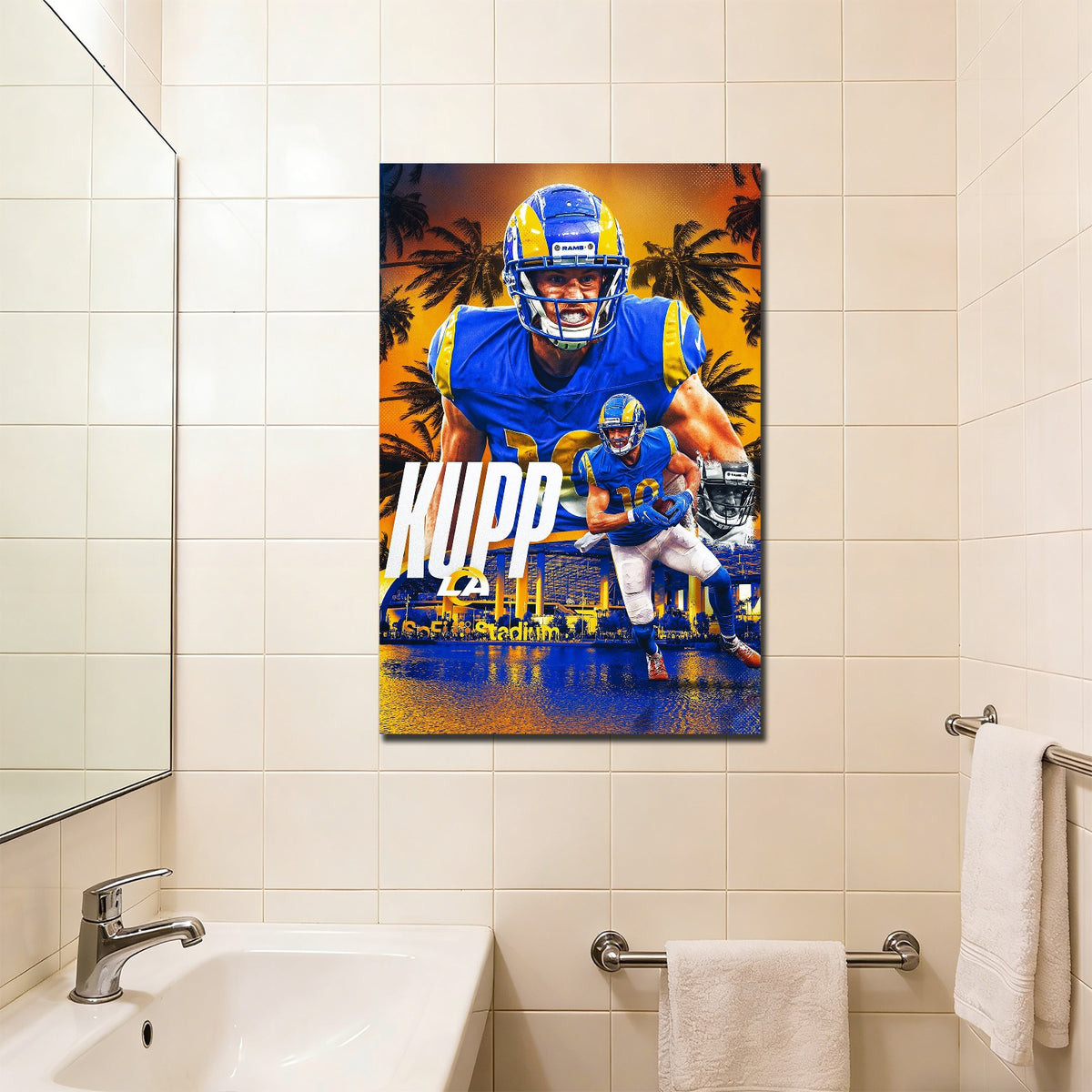 Cooper Kupp Sports Decoration Poster 2 Canvas Wall Art Poster Decor Gift