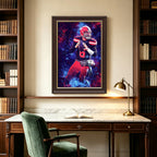 Baker Mayfield Sports Celebrity Art Deco Poster 3 Canvas Wall Art Poster Decor Gift