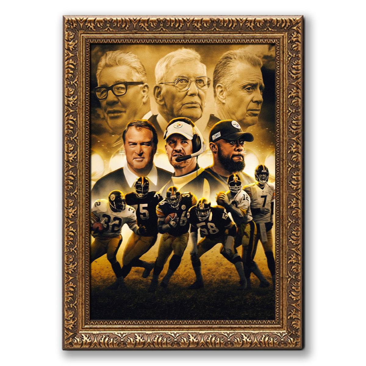 Ben Roethlisberger Art Sports Decorative Poster School Dormitory 0 Canvas Wall Art Poster Decor Gift
