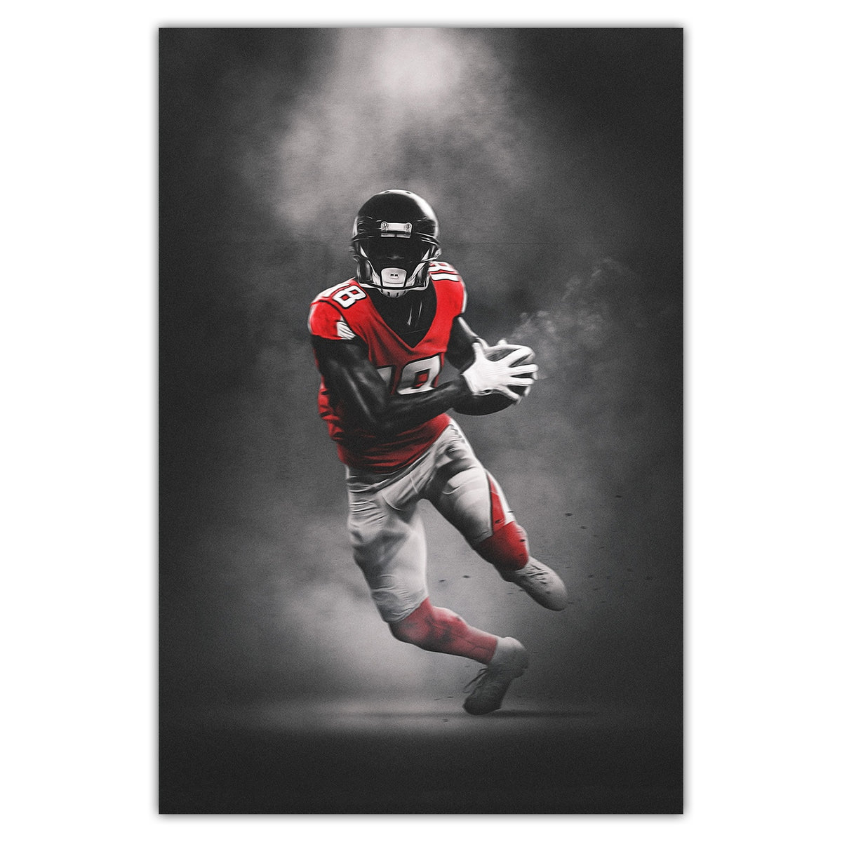 Calvin Ridley Art Sports Decorative Poster School Dormitory 6 Canvas Wall Art Poster Decor Gift