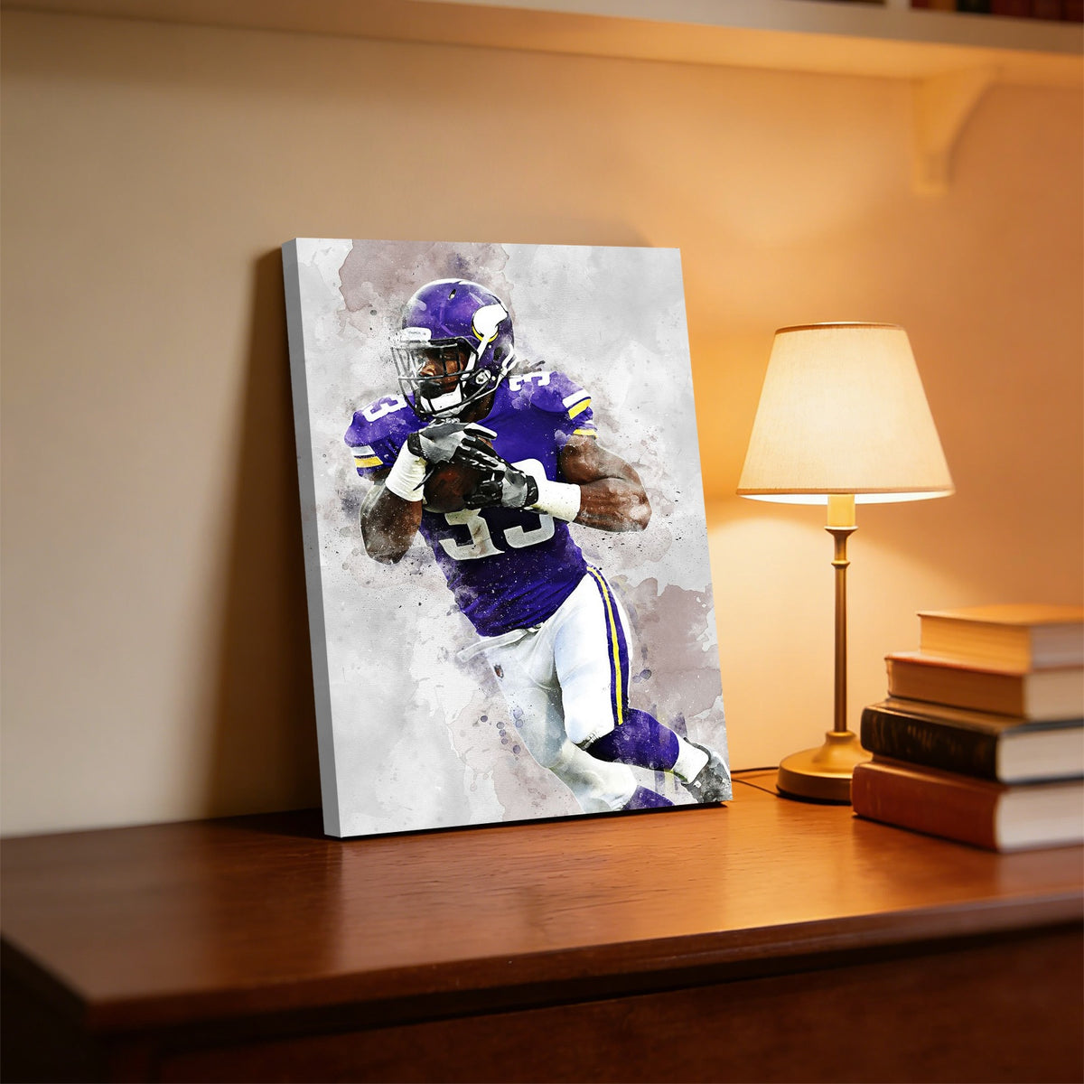 Dalvin Cook Celebrity Sports Art Poster School Dining Room Decoration 3 Canvas Wall Art Poster Decor Gift