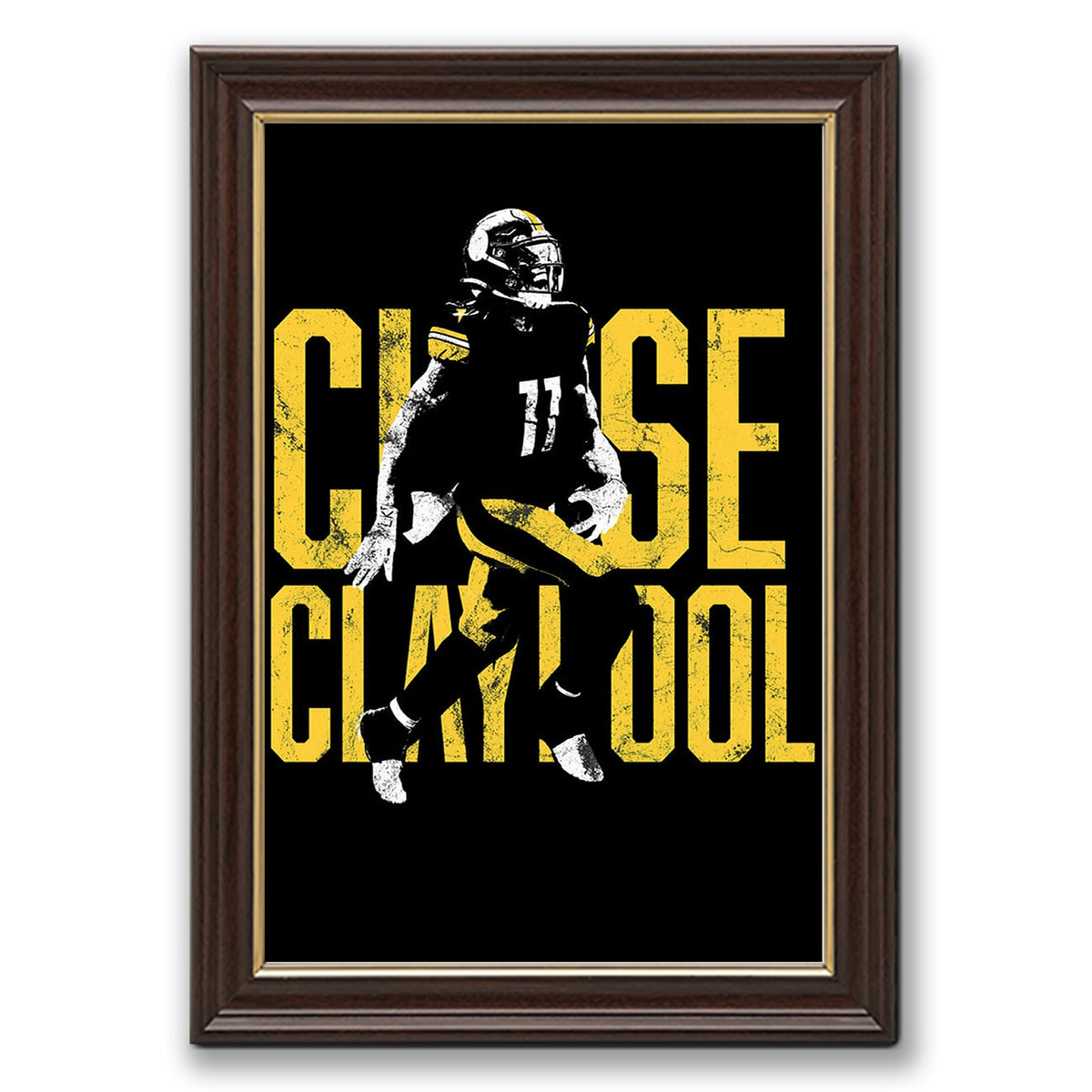 Chase Claypool Sports Celebrity Art Deco Poster 2 Canvas Wall Art Poster Decor Gift