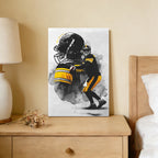 Ben Roethlisberger Art Sports Decorative Poster School Dormitory 4 Canvas Wall Art Poster Decor Gift