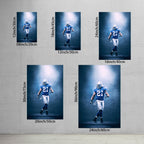 Bob Sanders Art Sports Decorative Poster School Dormitory 7 Canvas Wall Art Poster Decor Gift