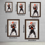 Baker Mayfield Celebrity Sports Art Poster School Dining Room Decoration 6 Canvas Wall Art Poster Decor Gift