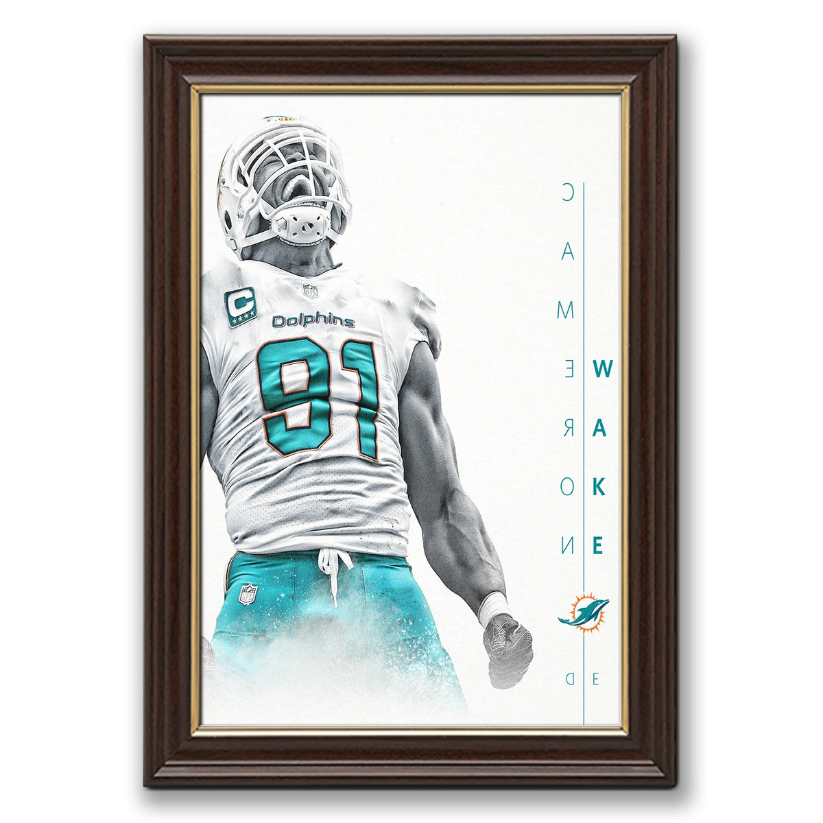 Cameron Wake Celebrity Sports Art Poster School Dining Room Decoration 0 Canvas Wall Art Poster Decor Gift