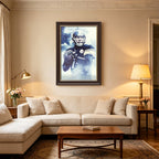 Ben Roethlisberger Art Sports Decorative Poster School Dormitory 1 Canvas Wall Art Poster Decor Gift