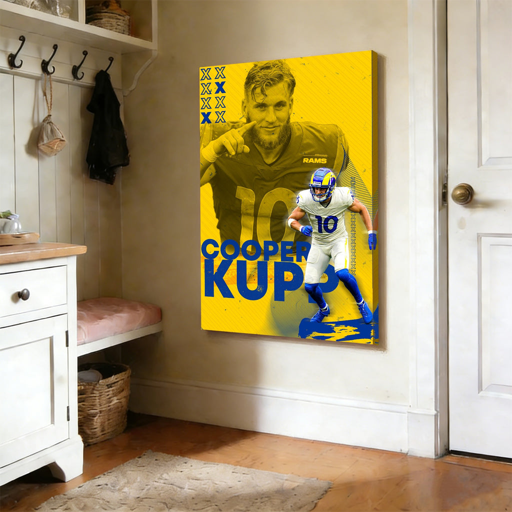 Cooper Kupp Sports Decoration Poster 4 Canvas Wall Art Poster Decor Gift