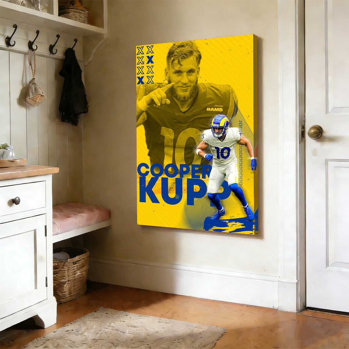 Cooper Kupp Sports Decoration Poster 4 Canvas Wall Art Poster Decor Gift