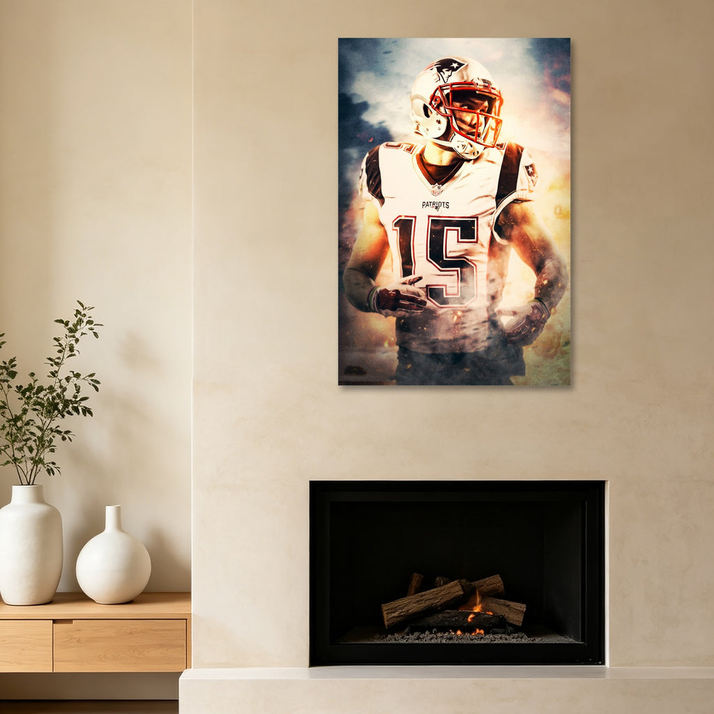 Chris Hogan Art Sports Decorative Poster School Dormitory 9 Canvas Wall Art Poster Decor Gift