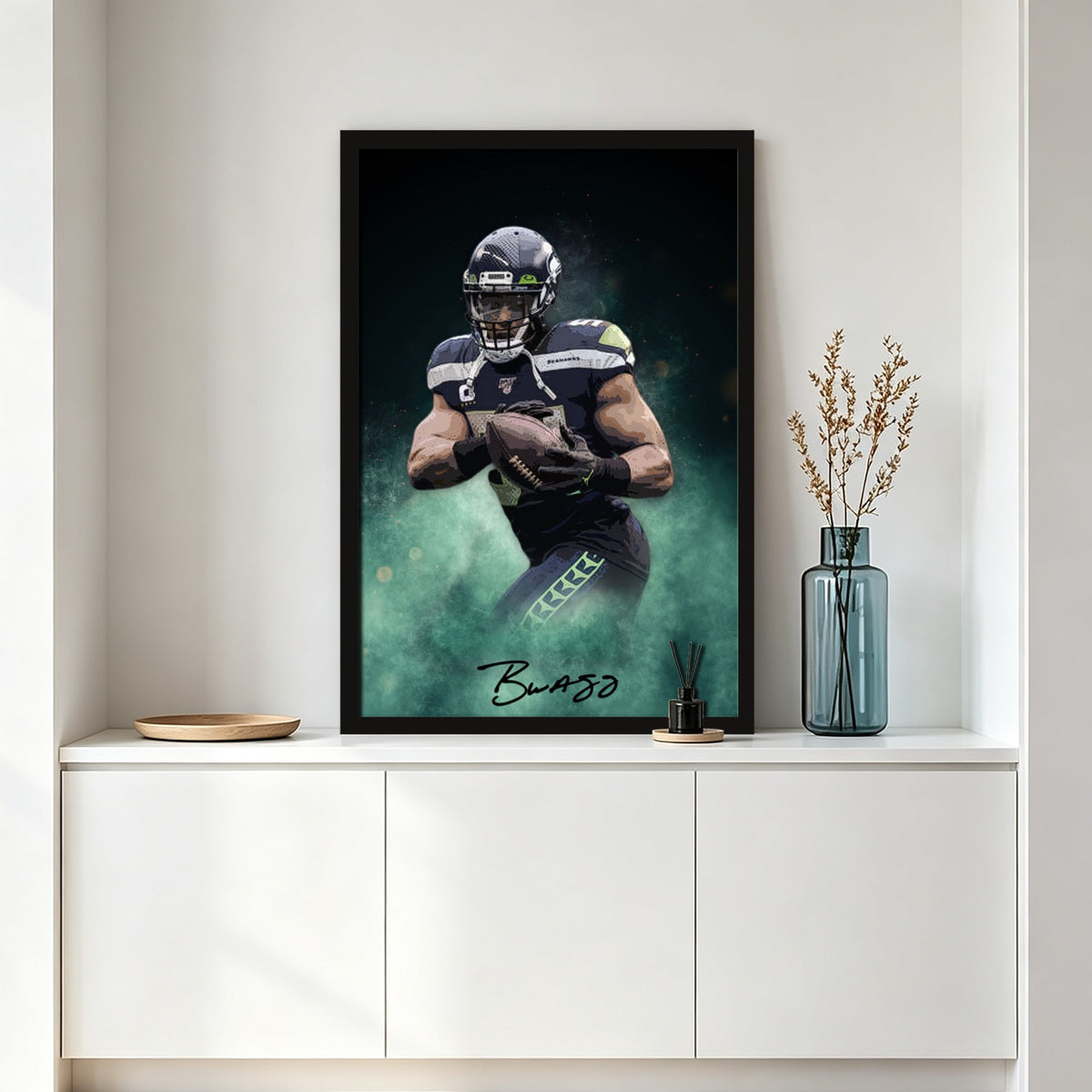 Bobby Wagner Celebrity Sports Art Poster School Dining Room Decoration 4 Canvas Wall Art Poster Decor Gift