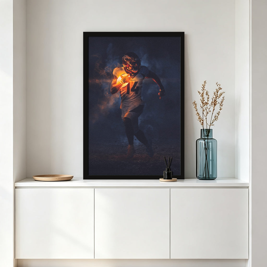 Courtland Sutton Art Sports Decorative Poster School Dormitory 2 Canvas Wall Art Poster Decor Gift