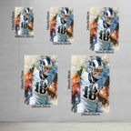 Cooper Kupp Celebrity Sports Art Poster School Dining Room Decoration 8 Canvas Wall Art Poster Decor Gift