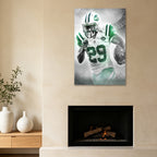 Bilal Powell Art Sports Decorative Poster School Dormitory 0 Canvas Wall Art Poster Decor Gift