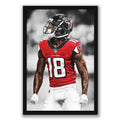 Calvin Ridley Art Sports Decorative Poster School Dormitory 9 Canvas Wall Art Poster Decor Gift