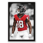 Calvin Ridley Art Sports Decorative Poster School Dormitory 9 Canvas Wall Art Poster Decor Gift