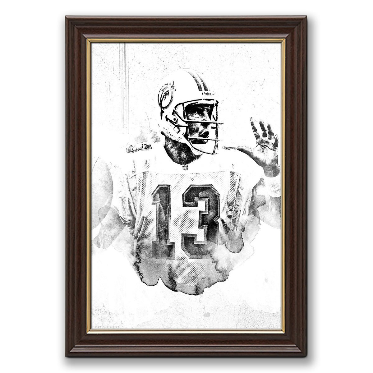 Dan Marino Art Sports Decorative Poster School Dormitory 2 Canvas Wall Art Poster Decor Gift