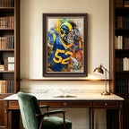 Clay Matthews Celebrity Sports Art Poster School Dining Room Decoration 1 Canvas Wall Art Poster Decor Gift