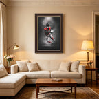 Calvin Ridley Art Sports Decorative Poster School Dormitory 6 Canvas Wall Art Poster Decor Gift