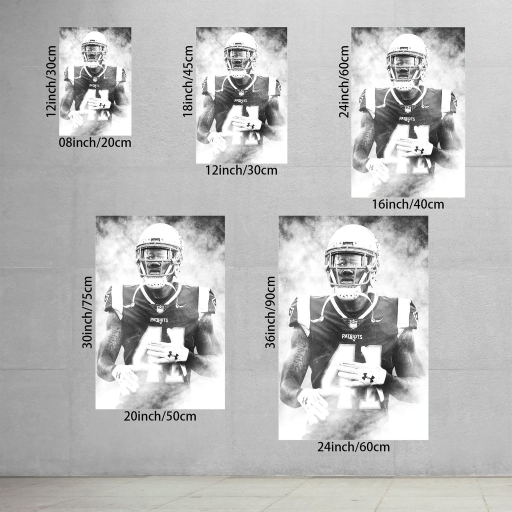 Cyrus Jones Art Sports Decorative Poster School Dormitory 6 Canvas Wall Art Poster Decor Gift