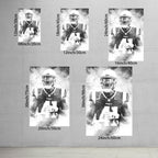 Cyrus Jones Art Sports Decorative Poster School Dormitory 6 Canvas Wall Art Poster Decor Gift