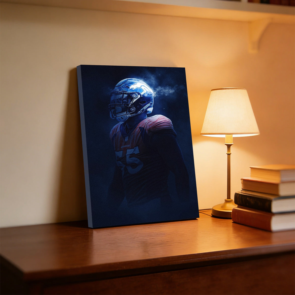Bradley Chubb Art Sports Decorative Poster School Dormitory 8 Canvas Wall Art Poster Decor Gift