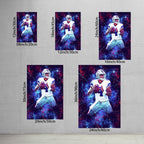 Dak Prescott Sports Celebrity Art Deco Poster 2 Canvas Wall Art Poster Decor Gift