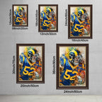 Clay Matthews Celebrity Sports Art Poster School Dining Room Decoration 1 Canvas Wall Art Poster Decor Gift