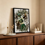 Brian Dawkins Art Poster 10 Canvas Wall Art Poster Decor Gift