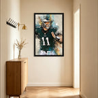 Carson Wentz Celebrity Sports Art Poster School Dining Room Decoration 2 Canvas Wall Art Poster Decor Gift