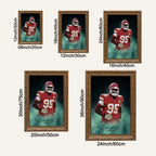 Chris Jones Celebrity Sports Art Poster School Dining Room Decoration 4 Canvas Wall Art Poster Decor Gift