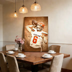 Baker Mayfield Sports Celebrity Art Deco Poster 11 Canvas Wall Art Poster Decor Gift