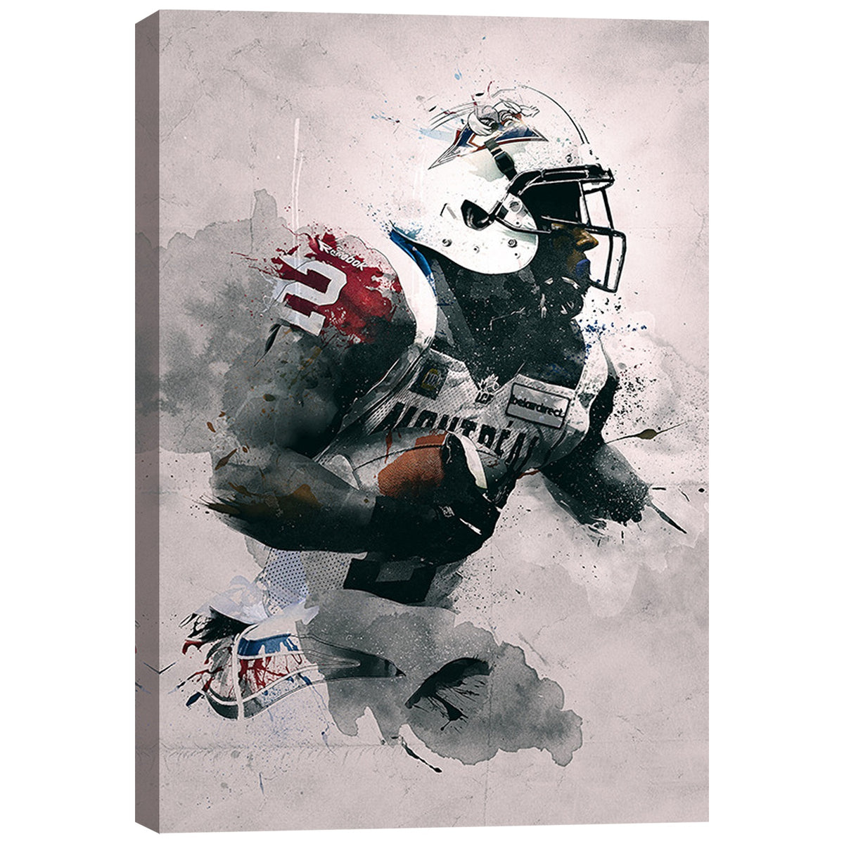 Brandon Whitaker Art Sports Decorative Poster School Dormitory 4 Canvas Wall Art Poster Decor Gift