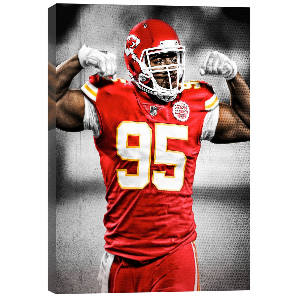 Chris Jones Art Sports Decorative Poster School Dormitory 7 Canvas Wall Art Poster Decor Gift