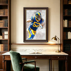 Clay Matthews Celebrity Sports Art Poster School Dining Room Decoration 3 Canvas Wall Art Poster Decor Gift