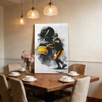 Ben Roethlisberger Art Sports Decorative Poster School Dormitory 4 Canvas Wall Art Poster Decor Gift