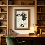 Carson Wentz Sports Celebrity Art Deco Poster 4 Canvas Wall Art Poster Decor Gift
