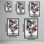 Calvin Ridley Art Sports Decorative Poster School Dormitory 8 Canvas Wall Art Poster Decor Gift