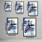 Ben Roethlisberger Art Sports Decorative Poster School Dormitory 1 Canvas Wall Art Poster Decor Gift